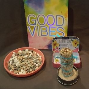 GOOD VIBES & ENERGY starter altar & journaling kit